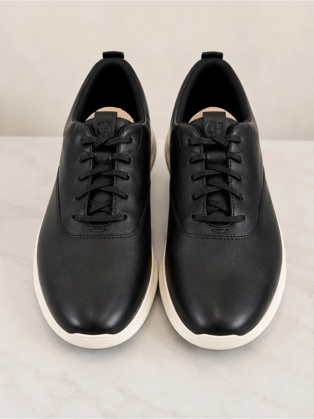 Cole Haan Grand 360 Black Leather Sneakers Men’s